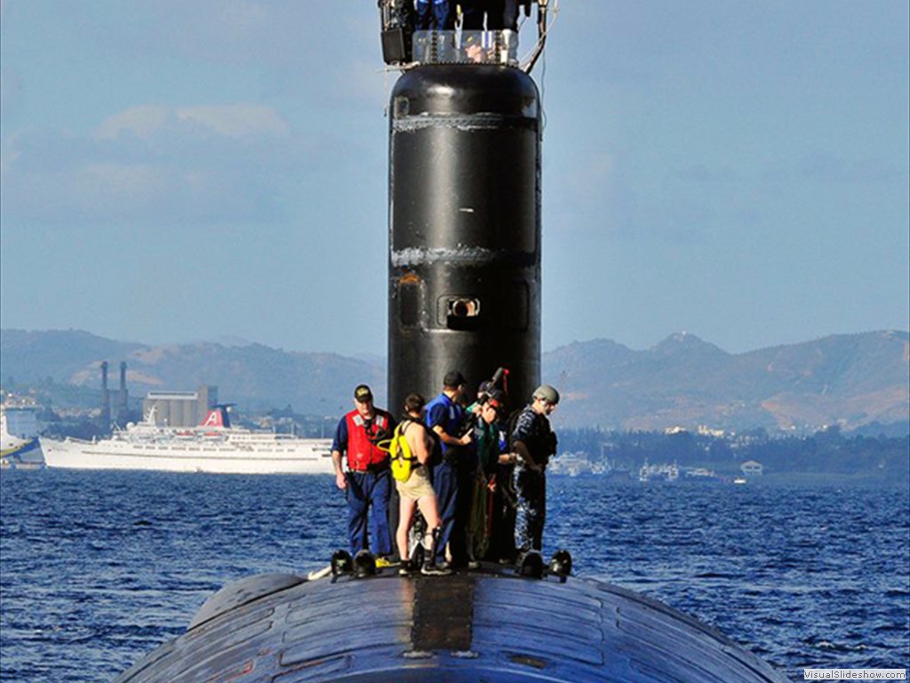 USS Alexandria (SSN-757) in the Med 2012.