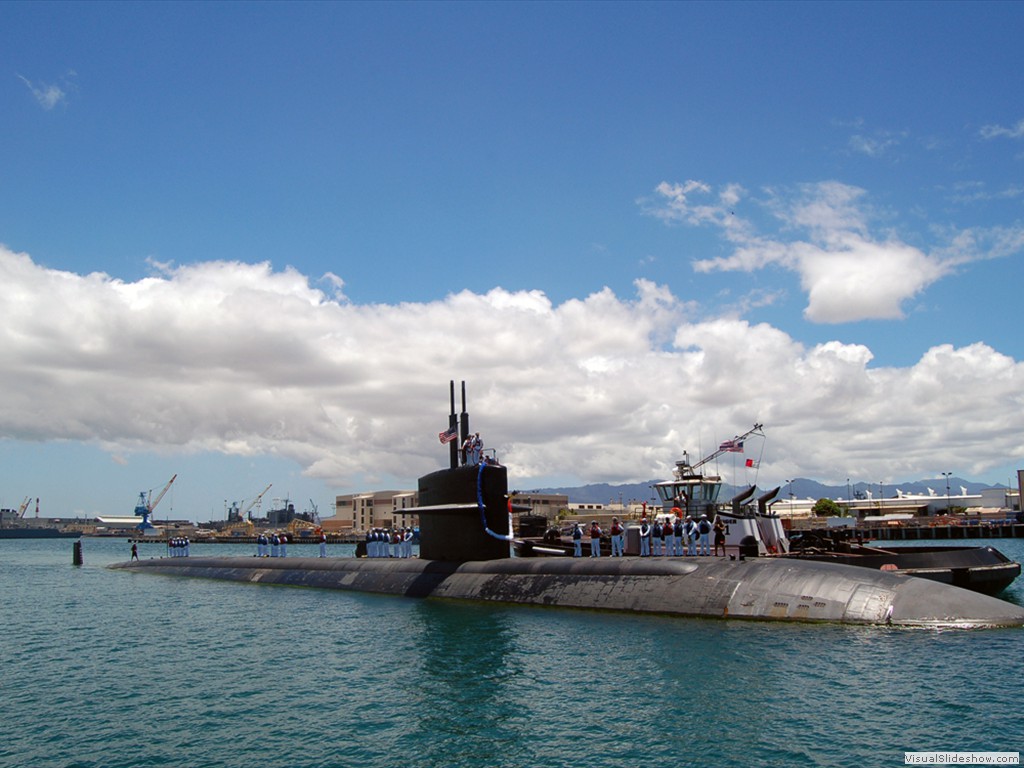 USS Chicago (SSN-721) Naval Station Pearl Harbor